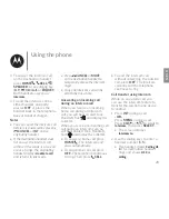 Предварительный просмотр 29 страницы Motorola XT801 User Manual