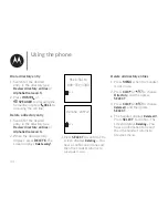 Предварительный просмотр 34 страницы Motorola XT801 User Manual