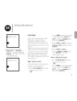 Предварительный просмотр 39 страницы Motorola XT801 User Manual