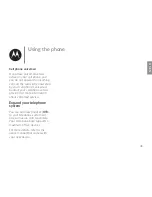 Предварительный просмотр 47 страницы Motorola XT801 User Manual