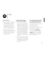 Предварительный просмотр 49 страницы Motorola XT801 User Manual