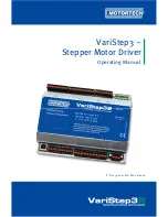 Предварительный просмотр 1 страницы Motortech VariStep3 Operating Manual