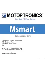 Предварительный просмотр 25 страницы motortronics Msmart Manual