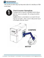 Предварительный просмотр 3 страницы motortronics VCM series Quick Start Manual