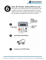 Предварительный просмотр 8 страницы motortronics VCM series Quick Start Manual