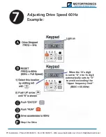 Предварительный просмотр 10 страницы motortronics VCM series Quick Start Manual