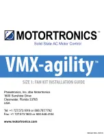 Предварительный просмотр 4 страницы motortronics VMX-agility VMX-AGY-030 Installation Manual