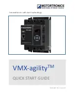 Preview for 1 page of motortronics VMX-agility Quick Start Manual