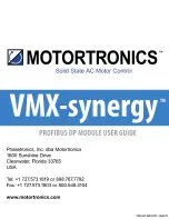 Предварительный просмотр 4 страницы motortronics VMX-synergy PROFIBUS DP Quick Start Manual