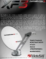 MotoSAT DataStorm XF3 Brochure & Specs preview