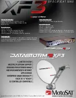 Предварительный просмотр 2 страницы MotoSAT DataStorm XF3 Brochure & Specs