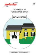 Motostar DOMUSTAR Installation Manual preview