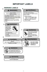 Preview for 6 page of MotoTec POWERSPORTS FR5DGK Owner'S Manual