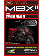 Motovox MBX II Owner'S Manual preview