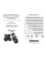 Предварительный просмотр 20 страницы Motovox MBX II Owner'S Manual