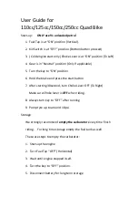 Preview for 3 page of Motoworks MOT-150ATV-RA-BLA Owner'S Manual