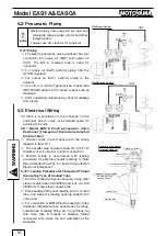 Предварительный просмотр 18 страницы MOTOYAMA EA90A Instruction Manual