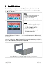 Предварительный просмотр 4 страницы Motrona CT340 Operating Instructions Manual