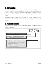 Preview for 4 page of Motrona DZ 270 Operating Instructions Manual