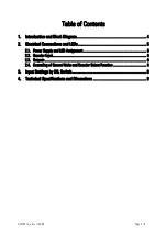 Preview for 3 page of Motrona GV 470 Operating Instructions Manual