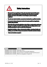 Preview for 2 page of Motrona MM 640 Operating Instructions Manual