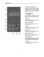 Предварительный просмотр 8 страницы MOTTAUDIO B81XP Operating Instructions Manual