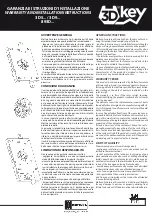 Mottura 3D5 Series Warranty And Installation Instructions preview