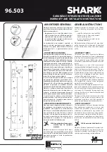 Mottura Shark 96.503 Warranty And Installation Instructions preview