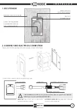 Preview for 3 page of Mottura X Mode 99.690 Manual