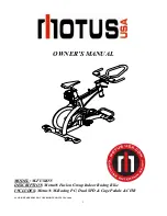 Motus M-FUSION Owner'S Manual preview