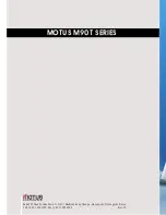 Preview for 40 page of Motus M90T series User Manual