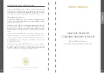 Preview for 8 page of Mouawad GRANDE ELLIPSE CHRONO MONOPOUSSOIR Instruction Manual