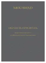 Preview for 1 page of Mouawad Grande Ellipse Reveil Instruction Manual