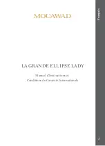 Preview for 5 page of Mouawad LA GRANDE ELLIPSE LADY Manual