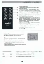 Предварительный просмотр 7 страницы MouKey MA20-1 Operating Instructions Manual