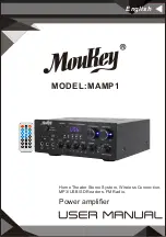 Preview for 1 page of MouKey MAMP1 User Manual