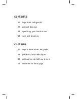 Предварительный просмотр 3 страницы Moulinex 043-0531-4 User Manual