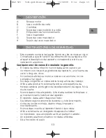 Preview for 13 page of Moulinex A505 Manual