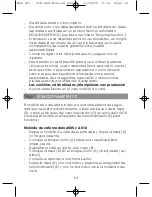 Предварительный просмотр 14 страницы Moulinex A505 Manual