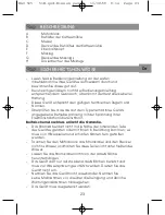 Предварительный просмотр 23 страницы Moulinex A505 Manual