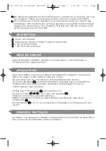 Предварительный просмотр 5 страницы Moulinex Accessimo Manual