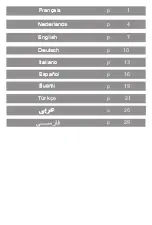 Preview for 2 page of Moulinex CHICAGO DAE201 Manual