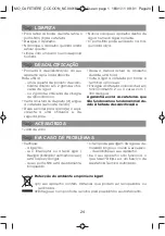 Preview for 22 page of Moulinex Cocoon Manual