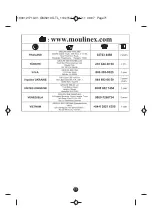 Preview for 77 page of Moulinex compacteo Manual