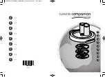 Preview for 1 page of Moulinex COMPANION HF800A13 Manual