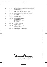 Preview for 1 page of Moulinex cosmo MO6527 Manual