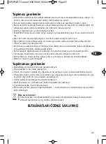 Preview for 37 page of Moulinex CREP PARTY PY310511 Manual