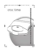 Moulinex croc time Manual preview