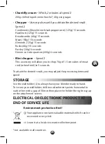 Предварительный просмотр 89 страницы Moulinex DD723110 Manual