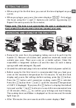 Preview for 17 page of Moulinex Delicio Tactile Manual